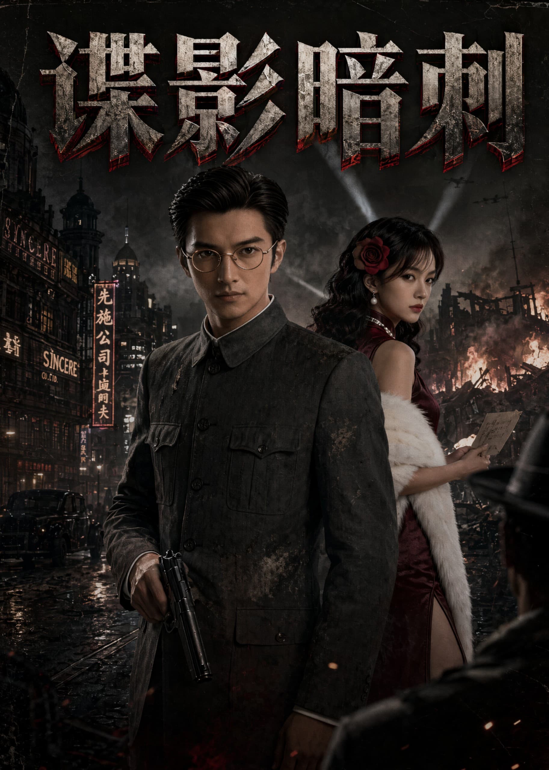 谍影暗刺海报