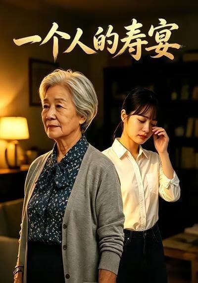 一个人的寿宴海报